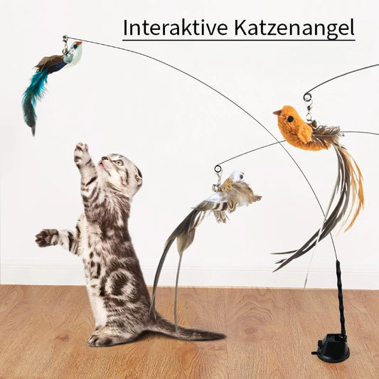 Interaktive Katzenangel